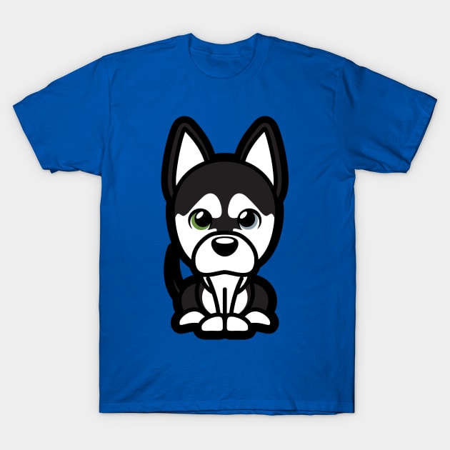 Alaskan Klee Kai Tooniefied T-Shirt by Tooniefied